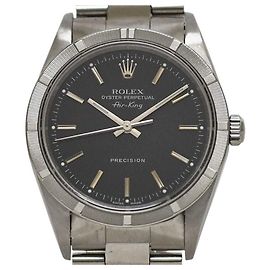 Relógio Rolex Air-King Black Silver 14010 Outro
