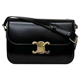 Céline Borsa a tracolla Celine Classic in pelle di vitello Nero