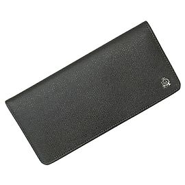 Alfred Dunhill Dunhill Khaki Leather Long Wallet Khaki