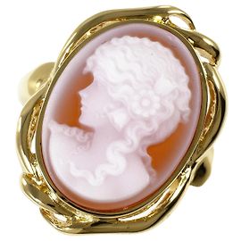 Autre Marque 18K Gelbgold-Ring Golden