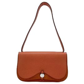 Hermès HERMES Sac Colorado PM Shoulder Bag em Laranja Laranja