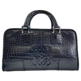 Loewe Amazona 28 Handbag – Black Black