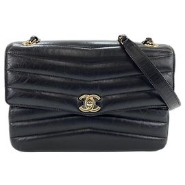 Borsa a tracolla Chanel nera Nero