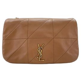 Bolsa de Ombro Jamie Yves Saint Laurent Marrom