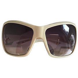 Christian Dior Mist Oversize Sunglasses Cream