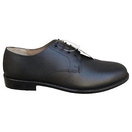 Autre Marque Scarpe Derby Iturri in Pelle Nera da Uomo Nero