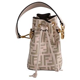 Fendi Bolsa Mon Tresor bege Bege