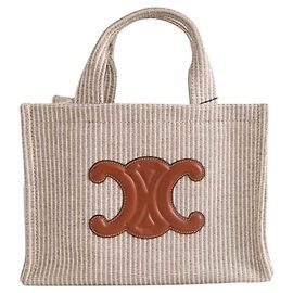 Cabas Toile tote bag Céline cinza em tecido Cinza