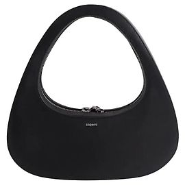 Coperni Swipe Bag Black Leather Handbag Black