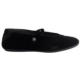 Sapatilhas Dior em veludo preto Preto