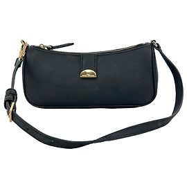 Borsa a tracolla texturizzata Marc Jacobs in pelle nera Nero