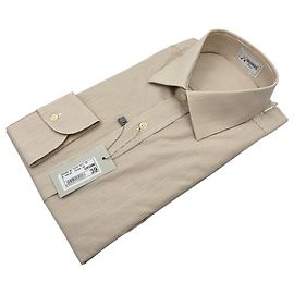 Autre Marque Camicia a maniche lunghe a righe beige Aramis Vintage da uomo anni '90 Taglia 39/15.5 Beige