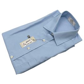Autre Marque Camicia a maniche corte Ingram Vintage anni '90 da uomo azzurro Taglia 37/14.4 Blu