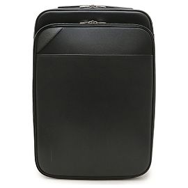 Mala Louis Vuitton Pegase Legere Taiga Preto Cinza