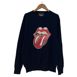 Autre Marque Pull en maille Hysteric Glamour Rolling Stones Studs Noir