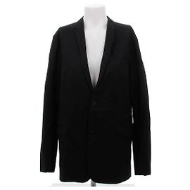 Dior Blazer de lana negro Negro