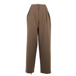 Autre Marque Pantalon à pinces marron Brown