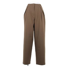 Autre Marque Pantalon à pinces marron Marron