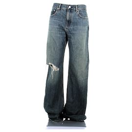 Helmut Lang Blue Cotton Jeans Size 25 Blue