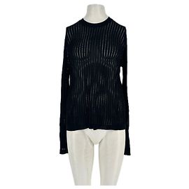 Autre Marque Maglione HEDORA semitrasparente Nero