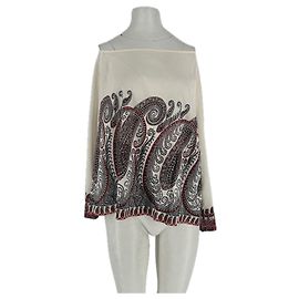 Autre Marque Top de cuello barco Cassia Beige