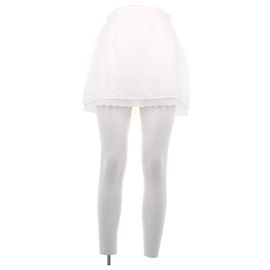 Magda Butrym Minissaia com bordados Branco
