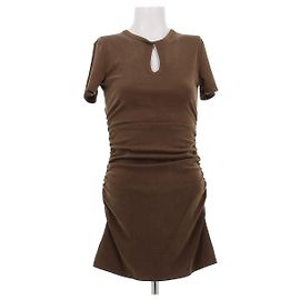 Ba&Sh Kleid braun aus Viskose Größe 36 Braun