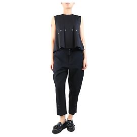 Comme Des Garcons Pantalon balloon noir - taille UK 10 Noir