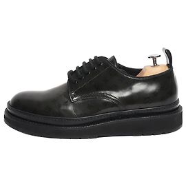 Louis Vuitton Schnürschuhe mit grünem Monogramm - Größe UK 7.5 Andere