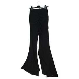 Pantalon évasé noir Haider Ackermann - taille UK 8 Autre