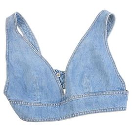 Crop top in denim blu Closed - taglia S Altro