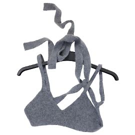 Dorothée Schumacher Top bralette en maille gris Dorothee Schumacher - taille S Autre