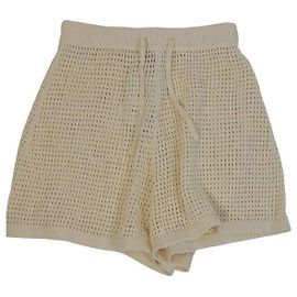 Short de crochê creme Nanushka - tamanho Outro