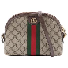 Gucci Borsa a tracolla GG Supreme Ophidia marrone Marrone