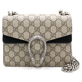 Gucci Mini bolsa de ombro e transversal Dionysus Tiger Head Marrom