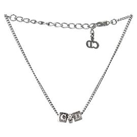Dior Cubic Cube Silver Bracelet Silvery