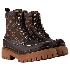 Louis Vuitton LV Remix Ankle Boot Brown Brown