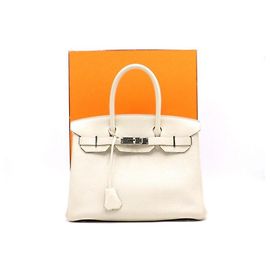Hermès Sac Cabas Birkin Blanc
