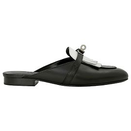 Hermès Sandali Mule Oz Kelly Slide Non utilizzati Bianco