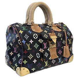 Louis Vuitton Sac cabas Speedy Monogram Multicolor Noir