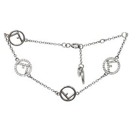 Fendi Pulseira Multi Prata Prata