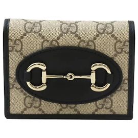 Gucci Horsebit Wallet Black Black