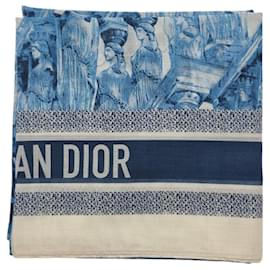 Dior Sciarpa a Sciarpa in Cotone Multicolore