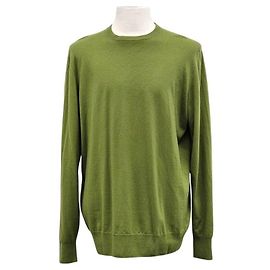 Loro Piana Pull en maille manches longues en cachemire pour bébé à col rond Doré