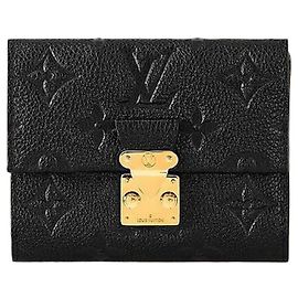 Louis Vuitton Portefeuille compact Metis Noir Noir