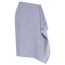 Fendi Wollrock mit FF-Motiv Weiß