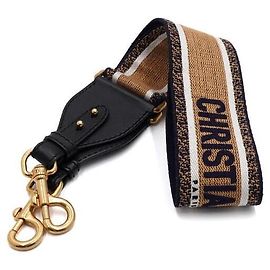 Dior Oblique Embroidered Ring Shoulder Strap Multiple colors
