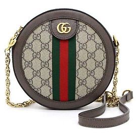 Gucci Borsa a tracolla Ophidia Mini GG Round Chain Crossbody Multicolore