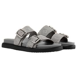 Louis Vuitton Venice Mule Gray Brown