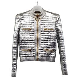 Balmain Metallic Padded Jacket Multiple colors